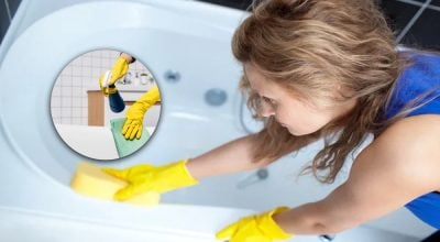 Hvitvasket: Slik får du skitt ut av badekaret på få minutter